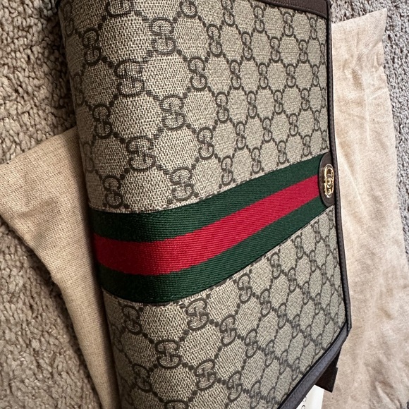 GUCCI OPHIDIA SUPREME WEB POUCH - Picture 2 of 10